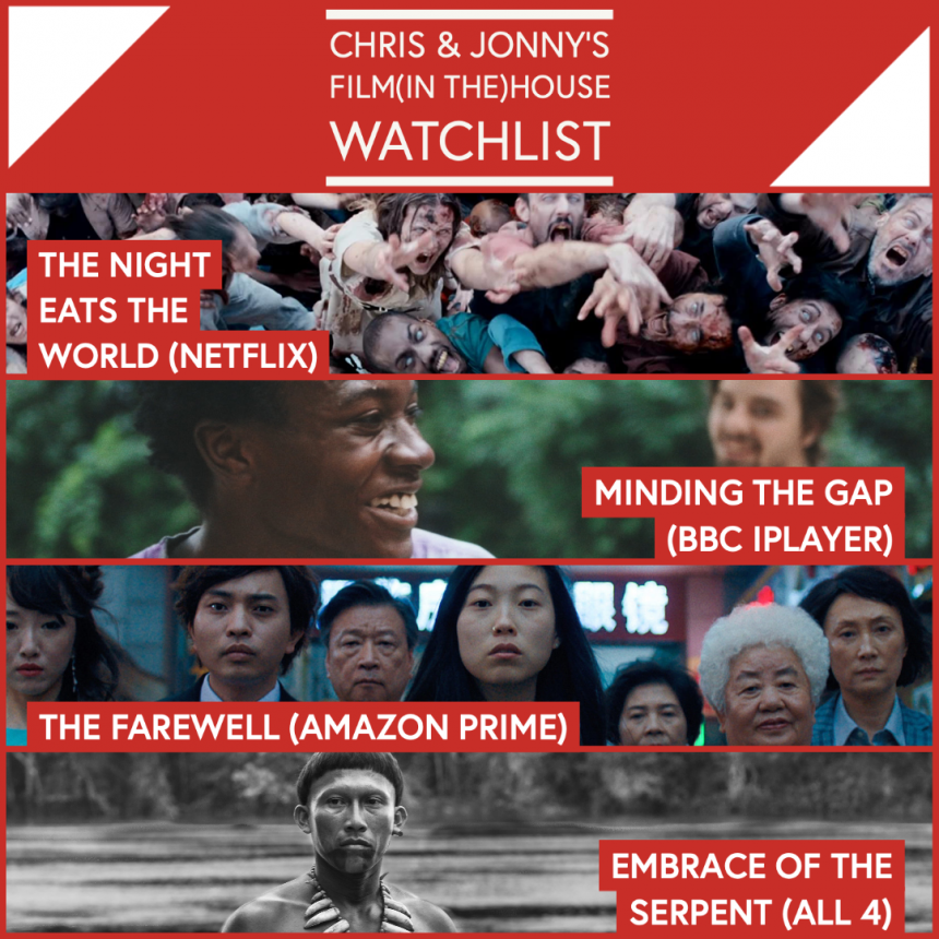 Chris & Jonny’s Filmhouse Watch List 12.05.20