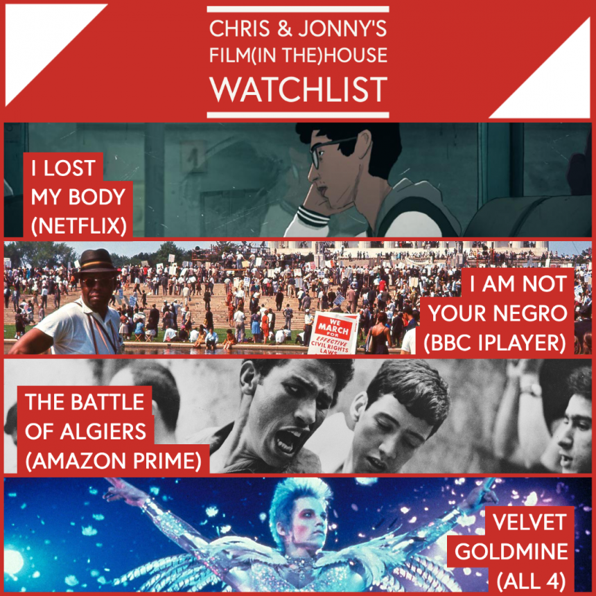 Chris & Jonny’s Filmhouse Watch List (26.06.20)
