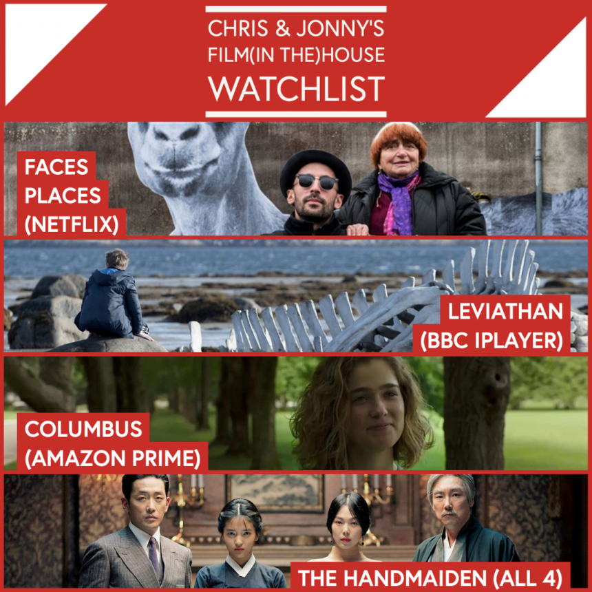 Chris & Jonny’s Filmhouse Watch List (03/072020)