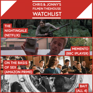 Chris & Jonny’s Filmhouse Watch List 25/09/2020