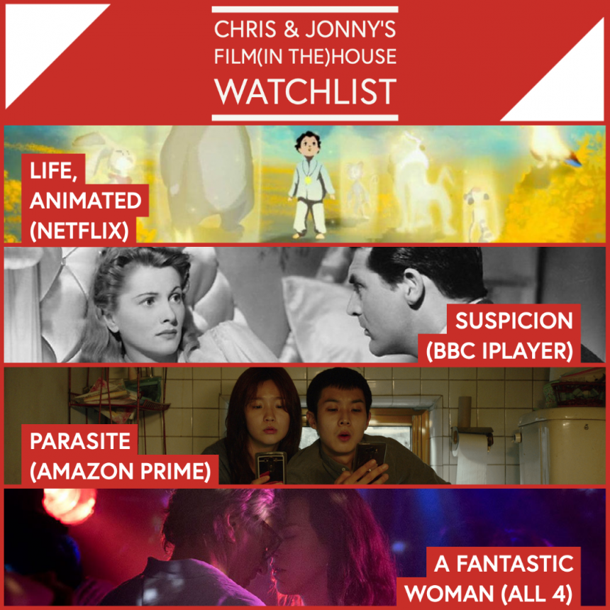 Chris & Jonny’s Filmhouse Watch List 06/11/2020